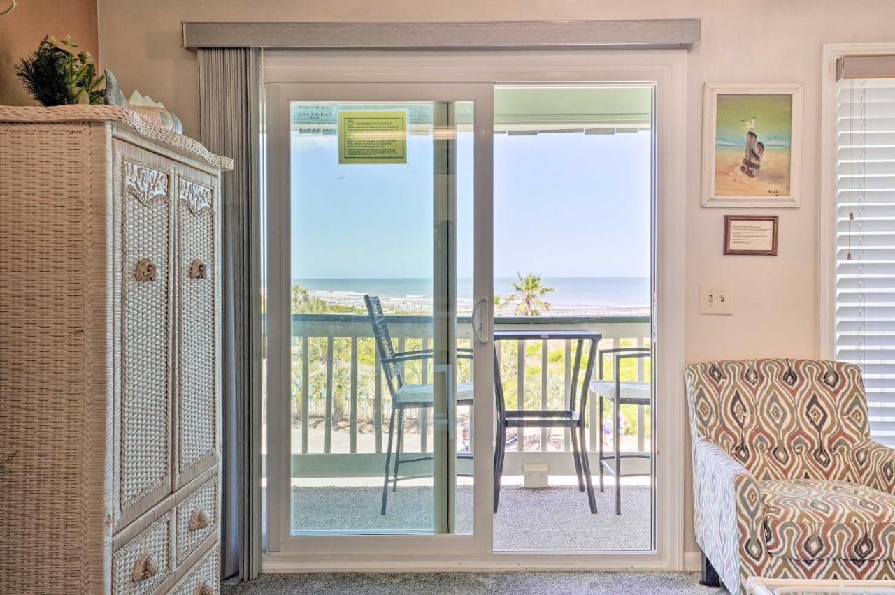 Isle Of Palms Beachfront Condo With Balcony And Pool! Exterior photo