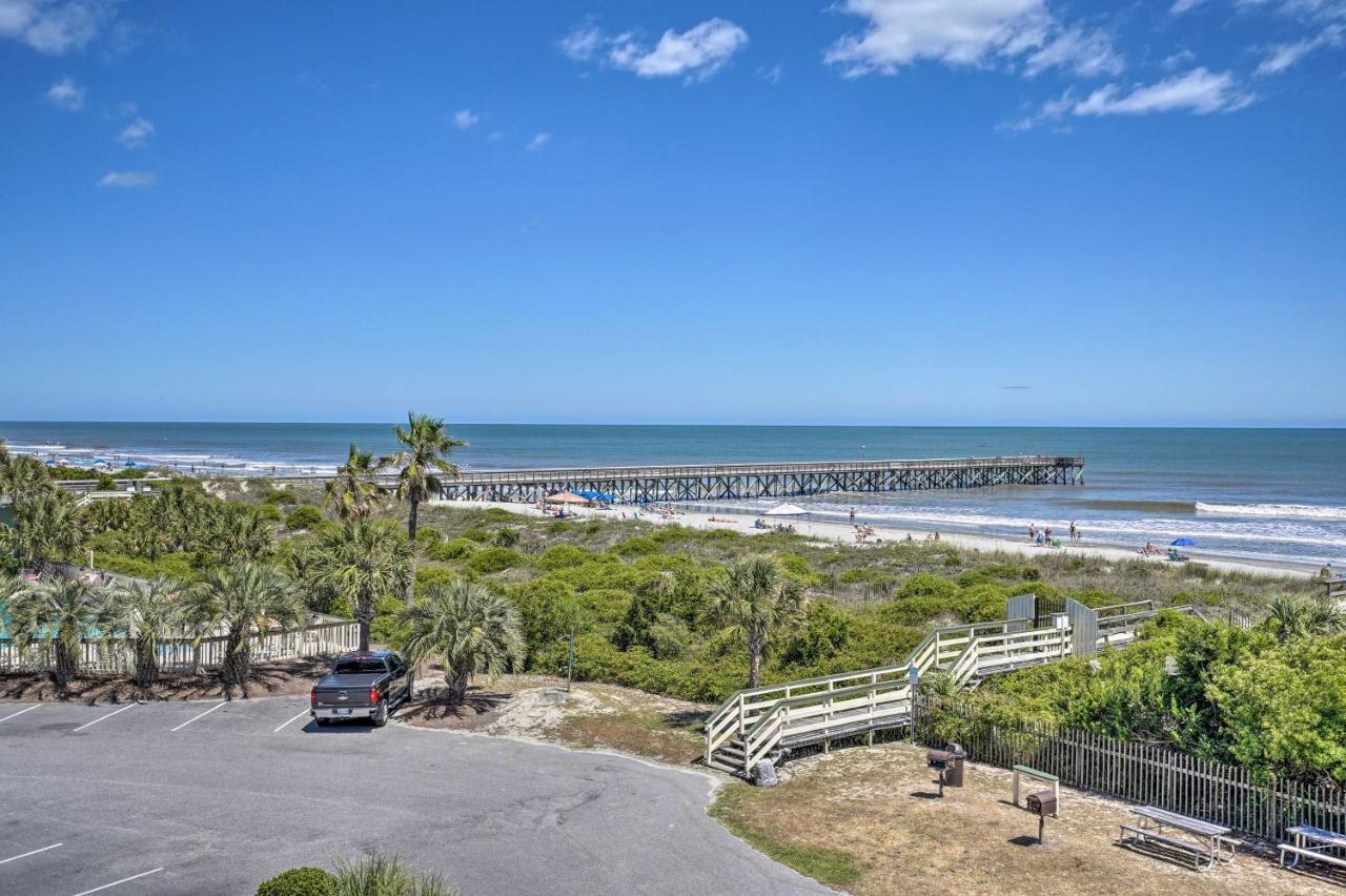 Isle Of Palms Beachfront Condo With Balcony And Pool! Exterior photo