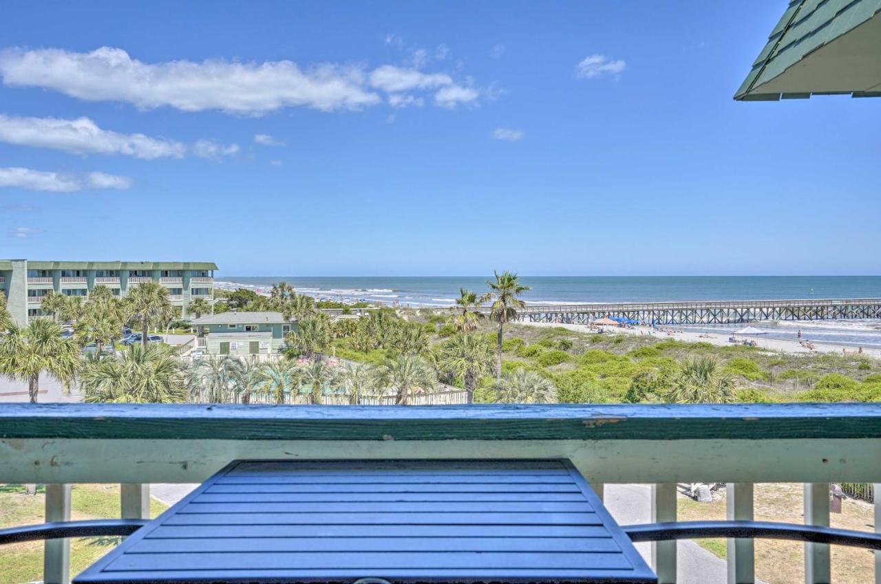 Isle Of Palms Beachfront Condo With Balcony And Pool! Exterior photo