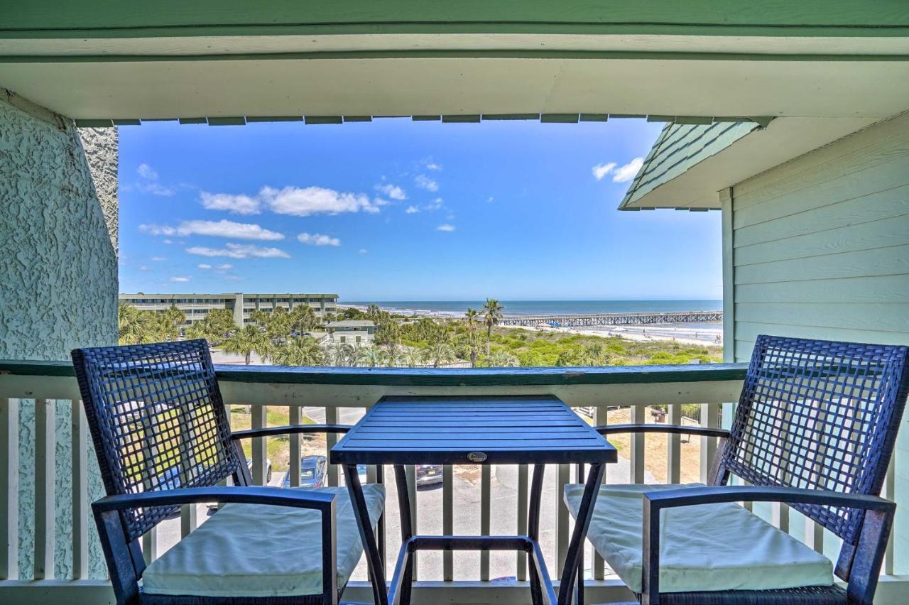 Isle Of Palms Beachfront Condo With Balcony And Pool! Exterior photo